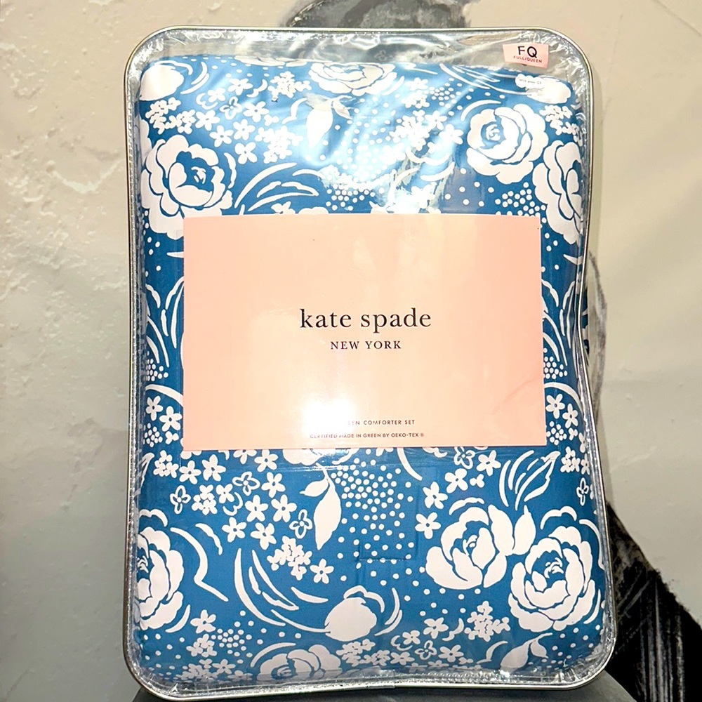 Kate spade Comforter set full queen